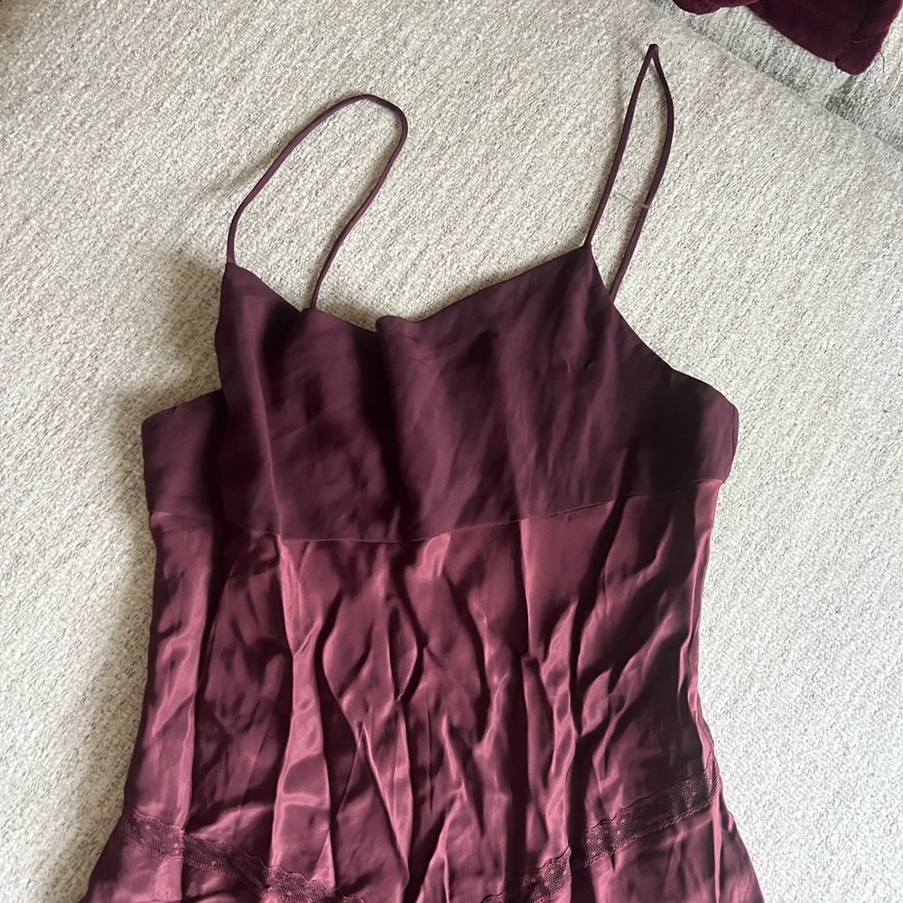 Princess Polly Deep Burgundy Dress